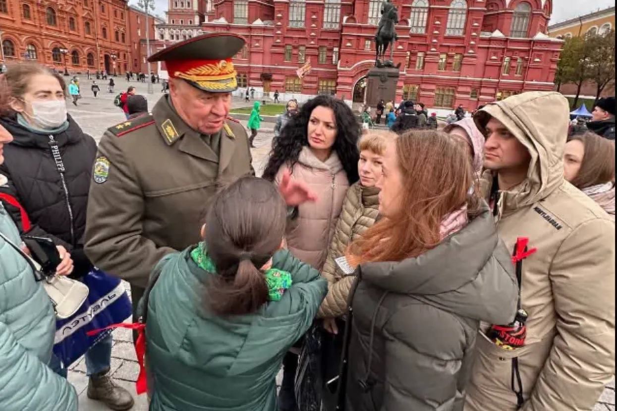 Nezadovoljne supruge regrutiranih ruskih vojnika 