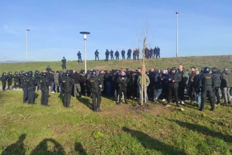 Policija spriječila sukob Torcide i Bad Blue Boysa 
