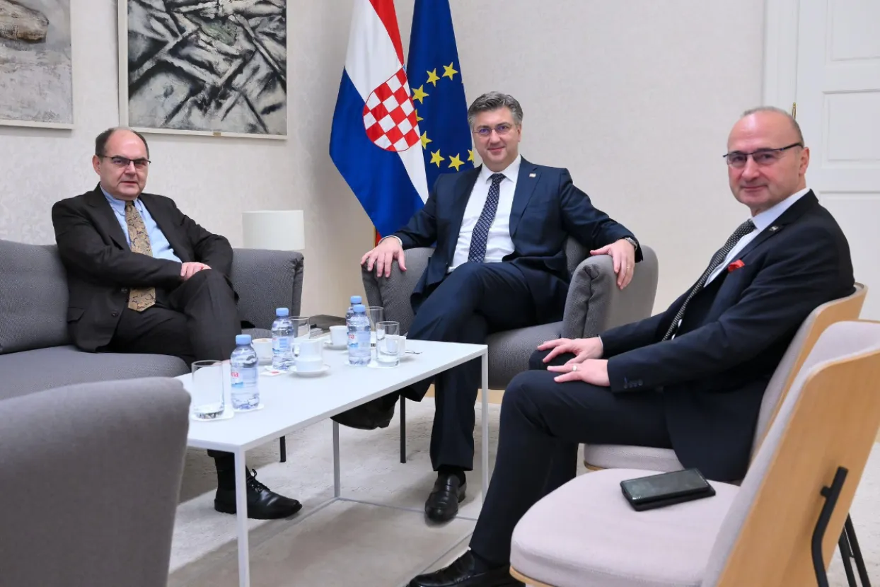 Schmidt, Plenković i Grlić Radman