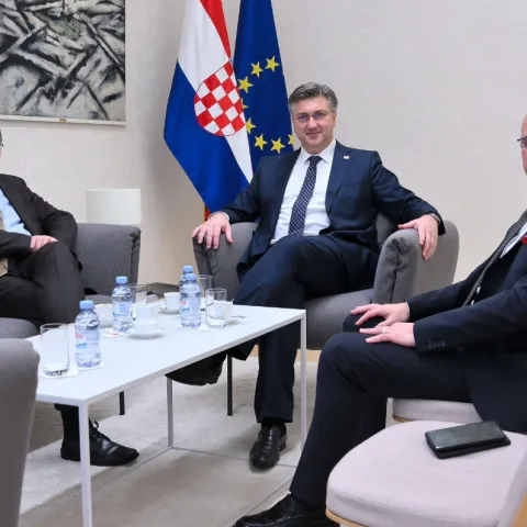 Schmidt, Plenković i Grlić Radman