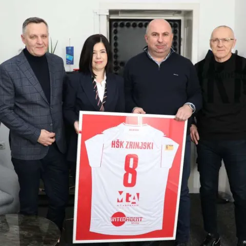 Predstavnici HŠK Zrinjski u Vladi HNŽ-a<br>