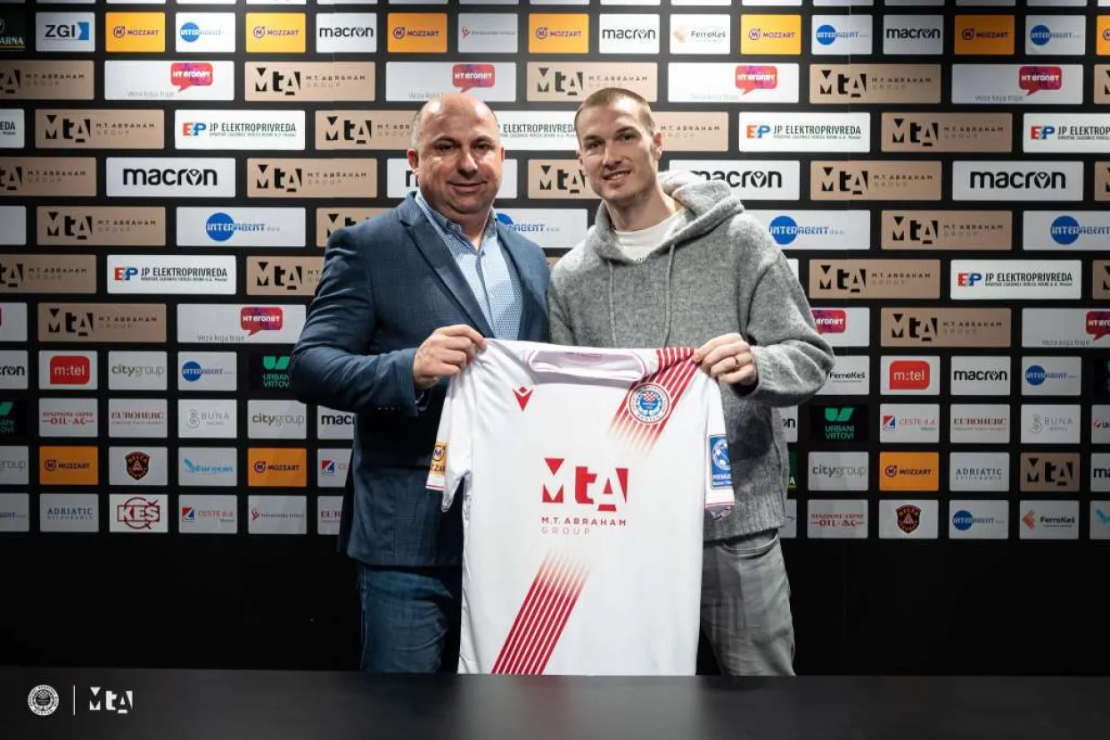 Toni Šunjić ponovno u dresu Zrinjskog