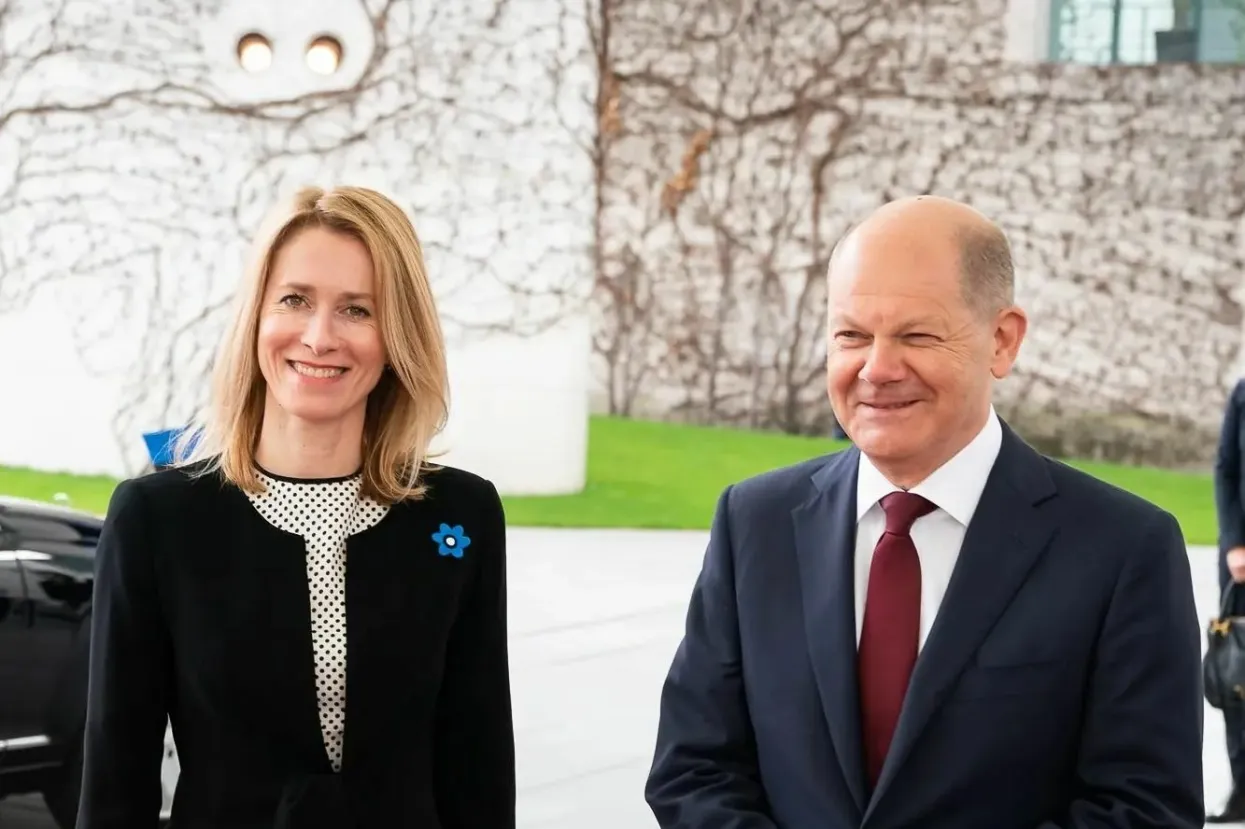 Kaja Kallas s njemačkim kancelarom