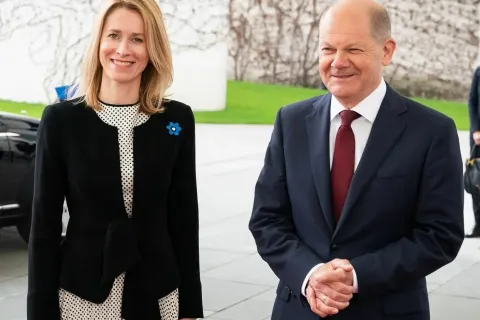 Kaja Kallas s njemačkim kancelarom