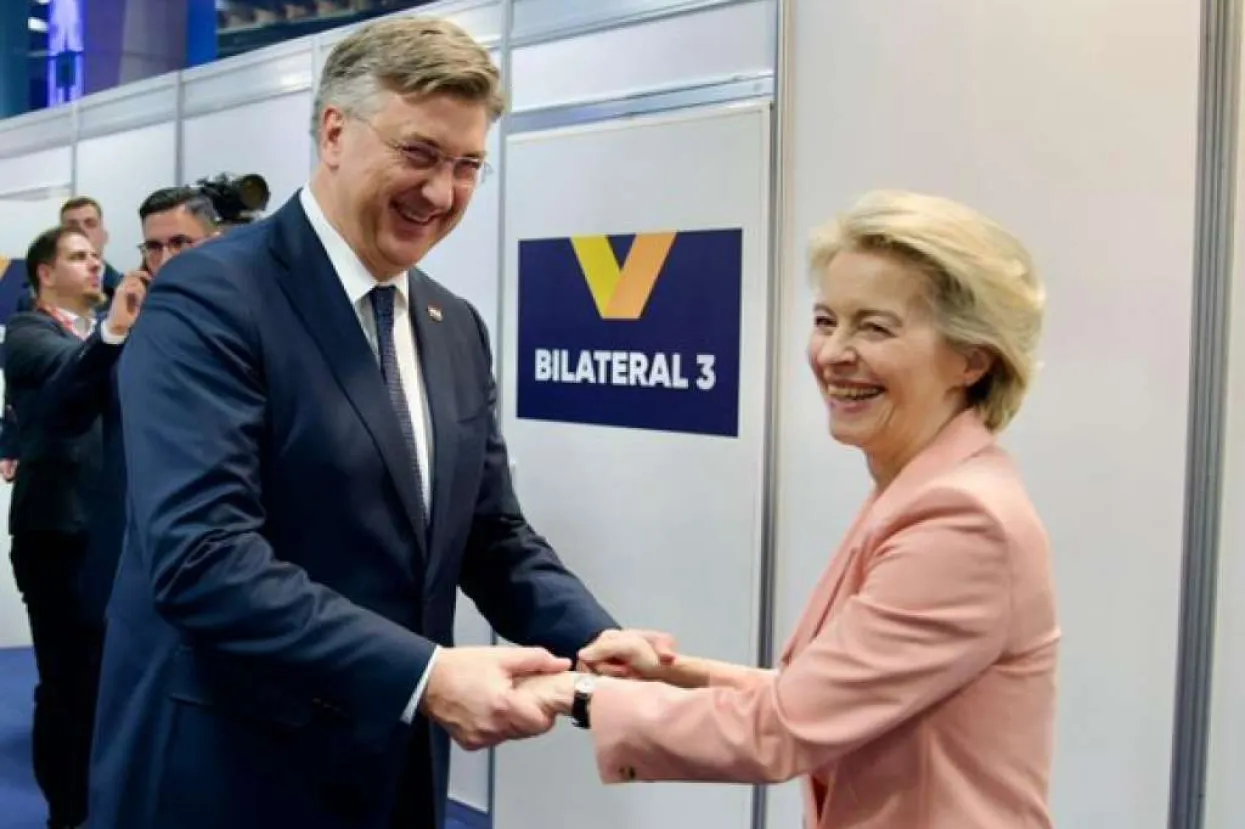 Von der Leyen i Plenković