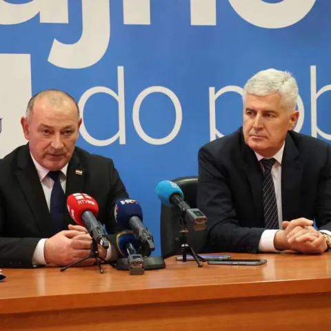 Tomo Medved i Dragan Čović