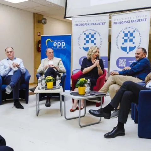 Željana Zovko na Filozofskom fakultetu u Splitu