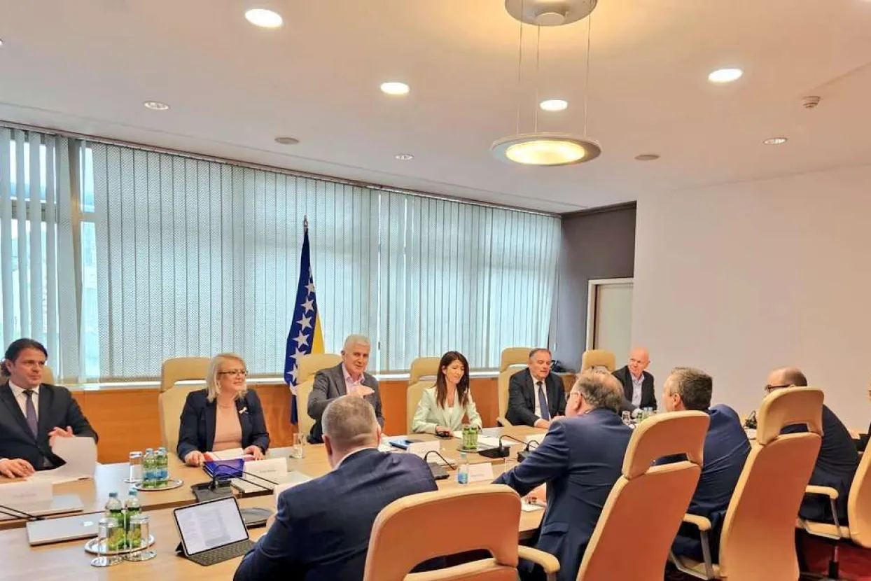 Susret izaslanstava HDZ BiH i SDP BiH