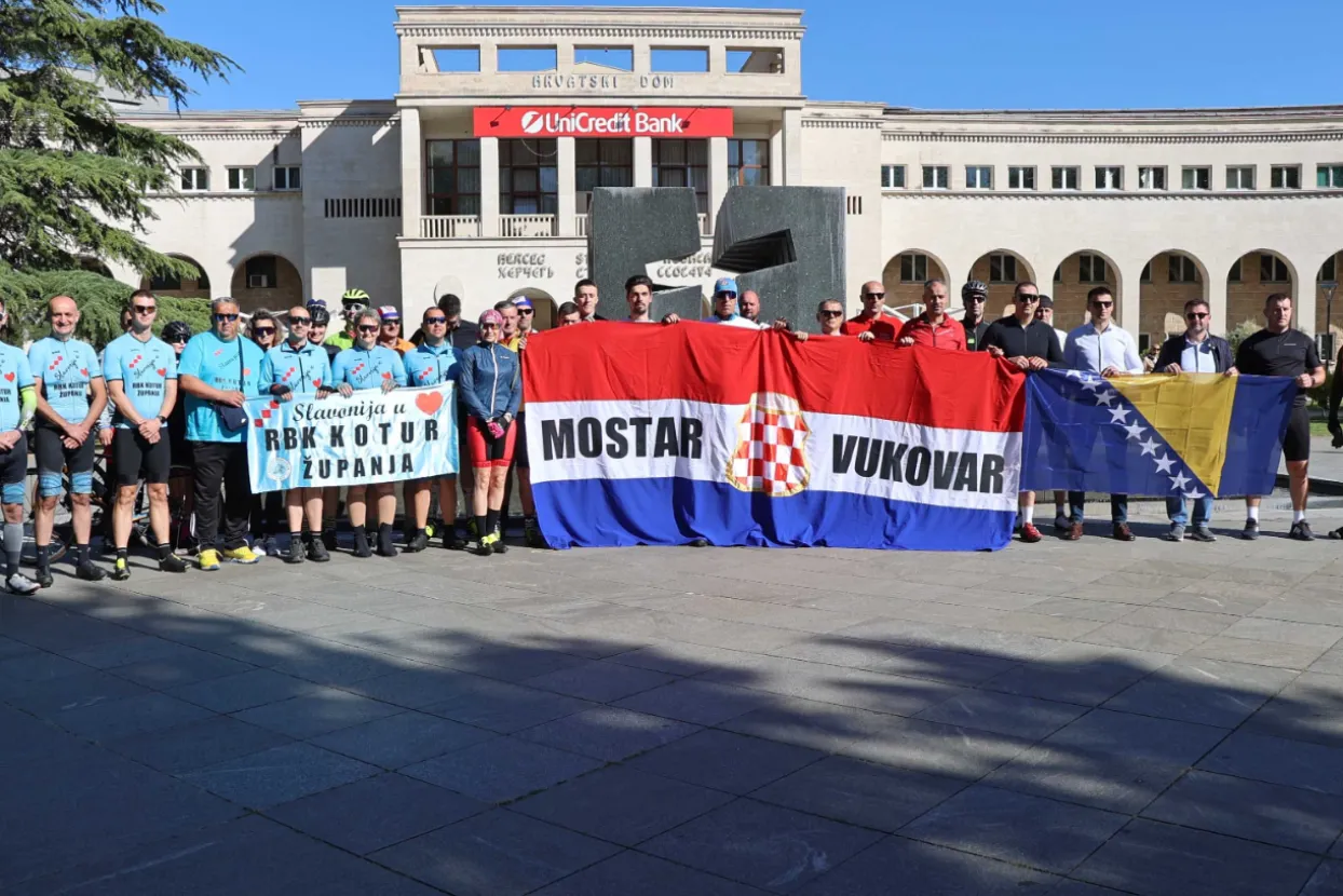 Biciklistička karavana prijateljstva Mostar – Vukovar