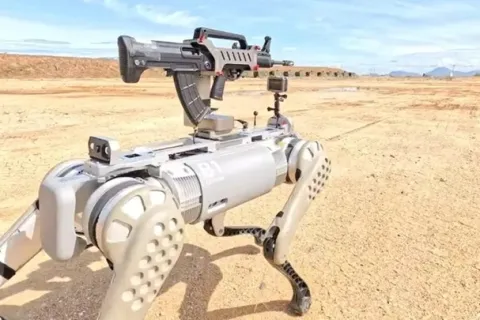 Psi roboti s pu&scaron;kama 