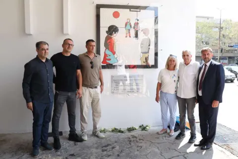 Otvoreno spomen-obilježje za poginulu djecu u Mostaru