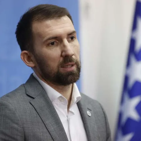 Federalni ministar rada i socijalne politike Adnan Delić