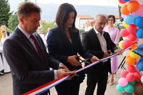 Otvorena novoizgrađena &scaron;kola u naselju Vojno kod Mostara