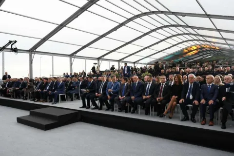 Ministrica Katić na svečanom otvorenju druge cijevi tunela Učka 