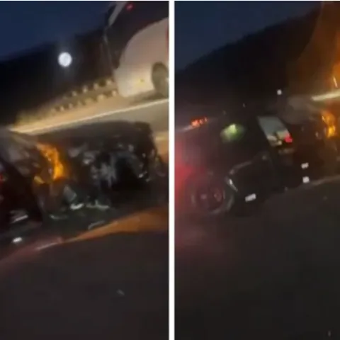 Automobil Bonifacea nakon nesreće