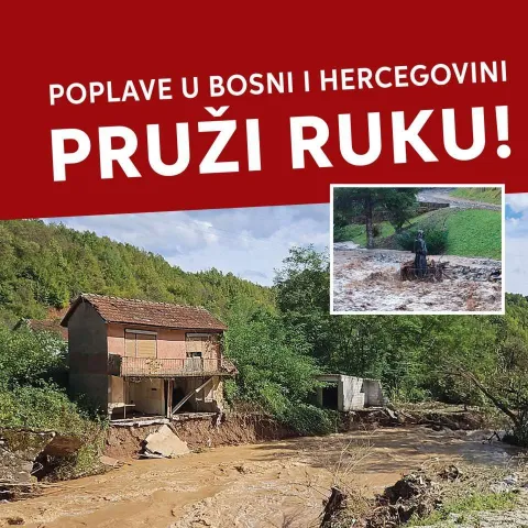 Hrvatski Caritas prikupio još 160.000,00 eura pomoći za stradale u poplavama u BiH