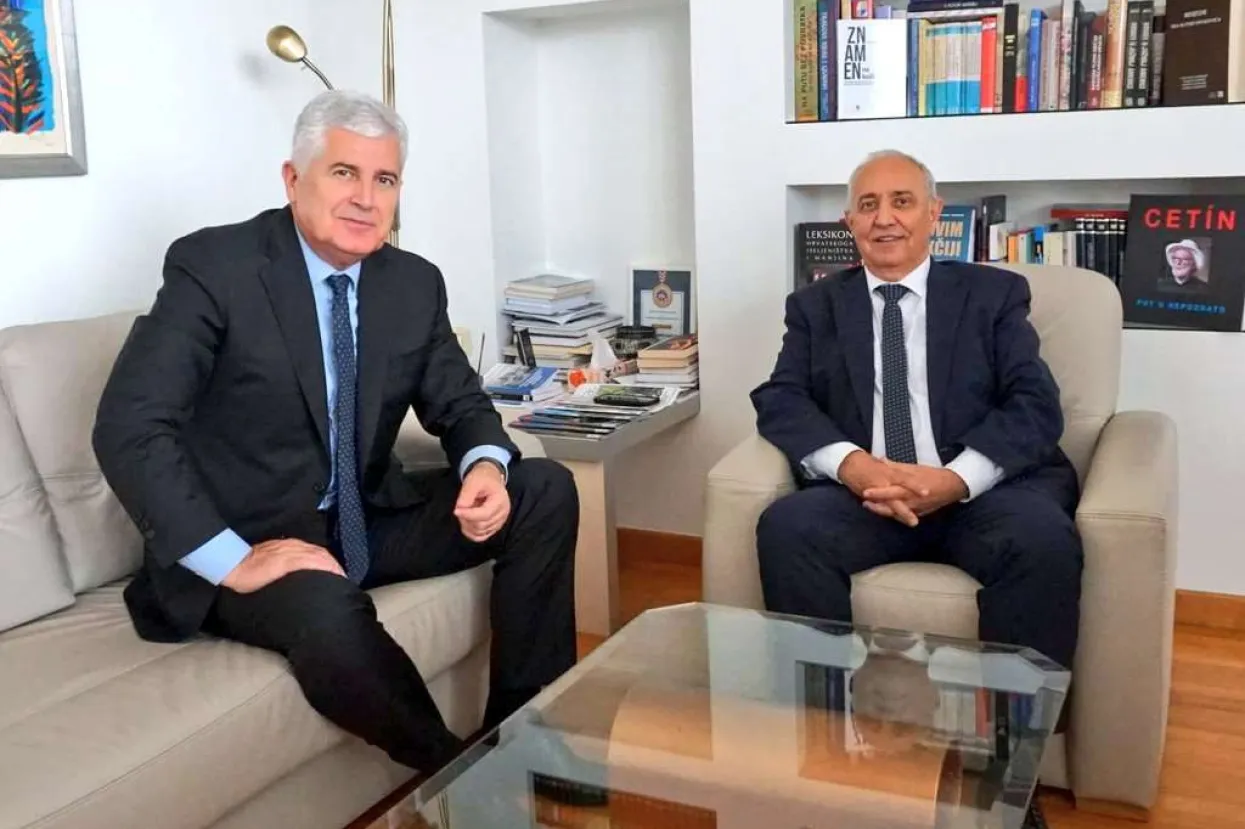 Čović se sastao s ravnateljem Hrvatske matice iseljenika