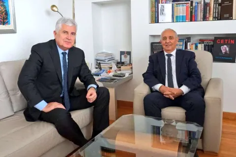 Čović se sastao s ravnateljem Hrvatske matice iseljenika