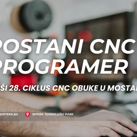 Obuka za CNC operatere u Tehnolo&scaron;kom parku INTERA