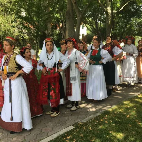 Izbor najljep&scaron;e Hrvatice u narodnoj no&scaron;nji 