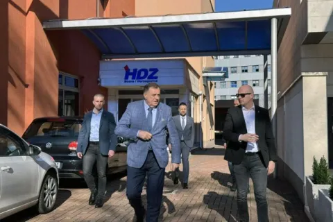 Milorad Dodik u Mostaru