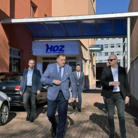 Milorad Dodik u Mostaru
