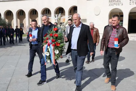 Obilježavanje obljetnice raspuštanja logora IV. osnovna škola u Mostaru