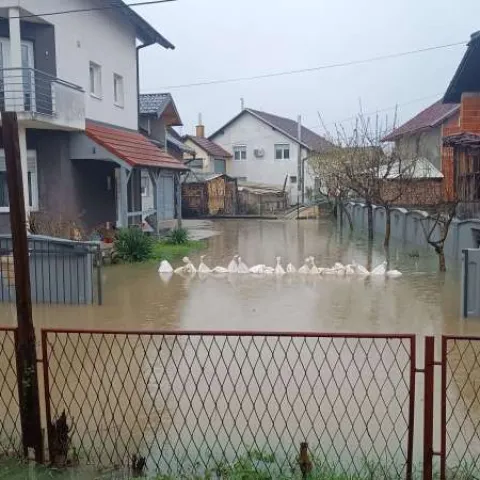 Vodena stihija u Sanskom Mostu