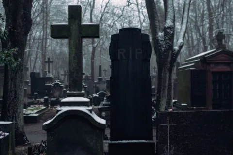 Groblje (Ilustracija)