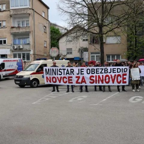 Prosvjed zdravstvenih radnika u HNŽ-u: Traži se potpisivanje aneksa kolektivnog ugovora