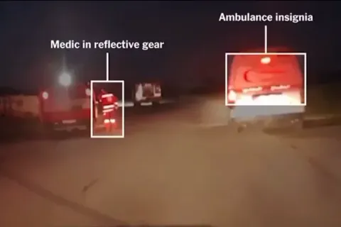 Napad na palestinske bolničare