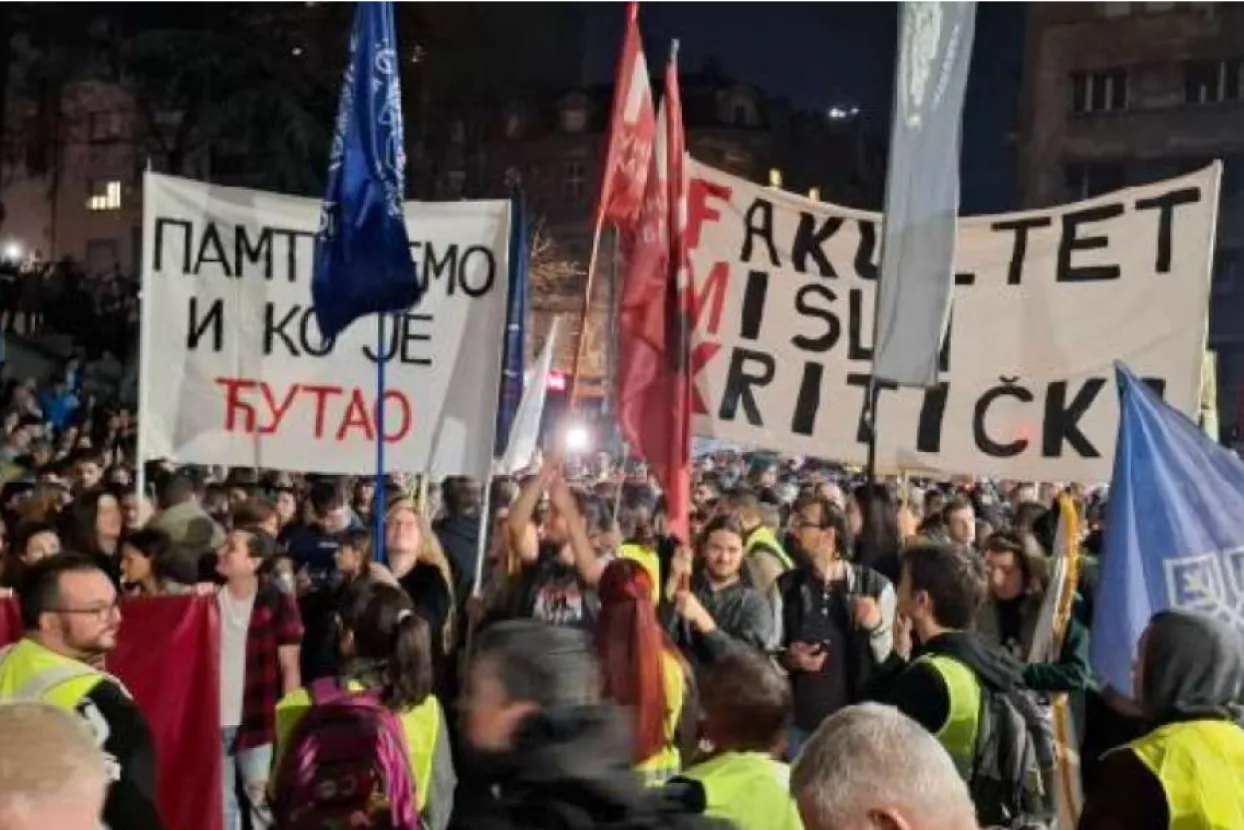 Studentski prosvjedi u Srbiji