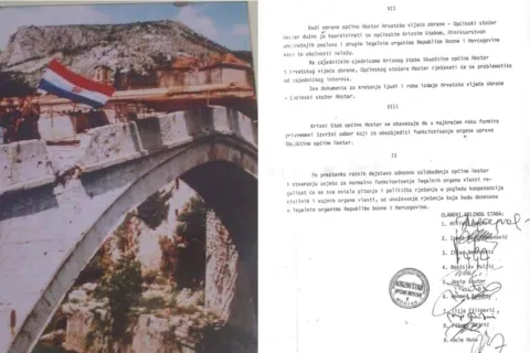 Prije 33 godine HVO-u je, po odluci Predsjedništva BiH, povjerena obrana Mostara