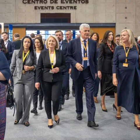 Borjana Kri&scaron;to i Dragan Čović