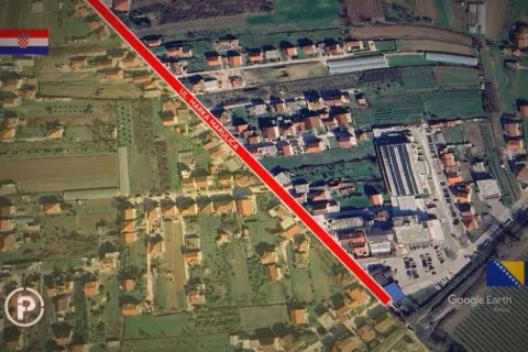 U kuću koja se nalazi u BiH može se ući samo iz Hrvatske