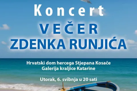 Večer Zdenka Runjića otvara glazbeni program Mostarskog proljeća 2025. 