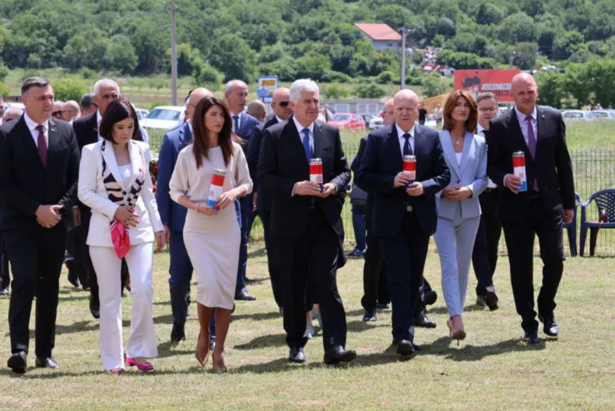 Izaslanstvo HNS-a nazočilo komemoraciji u znak sjećanja na žrtve Bleiburške tragedije i Križnog puta