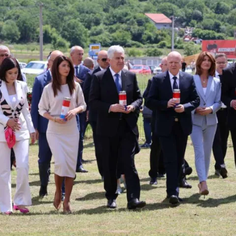 Izaslanstvo HNS-a nazočilo komemoraciji u znak sjećanja na žrtve Bleibur&scaron;ke tragedije i Križnog puta