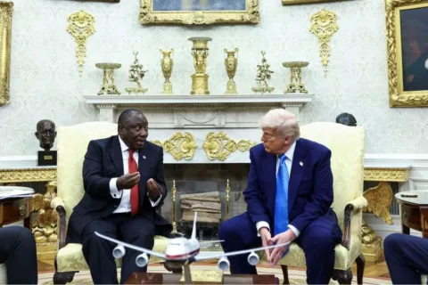 Ramaphosa i Trump