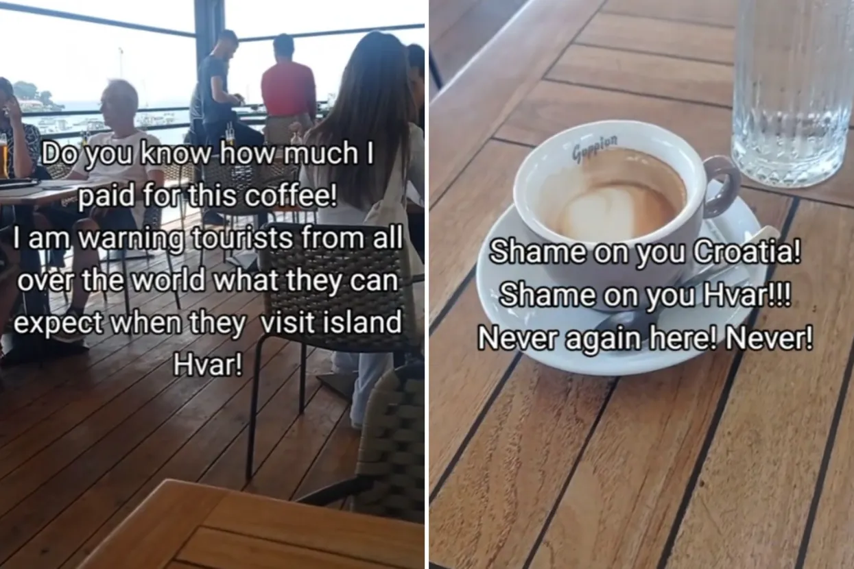 Turistkinja pobijesnila zbog cijene kave na Hvaru
