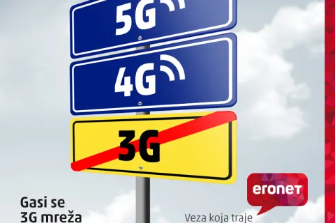 Gasi se 3G mreža