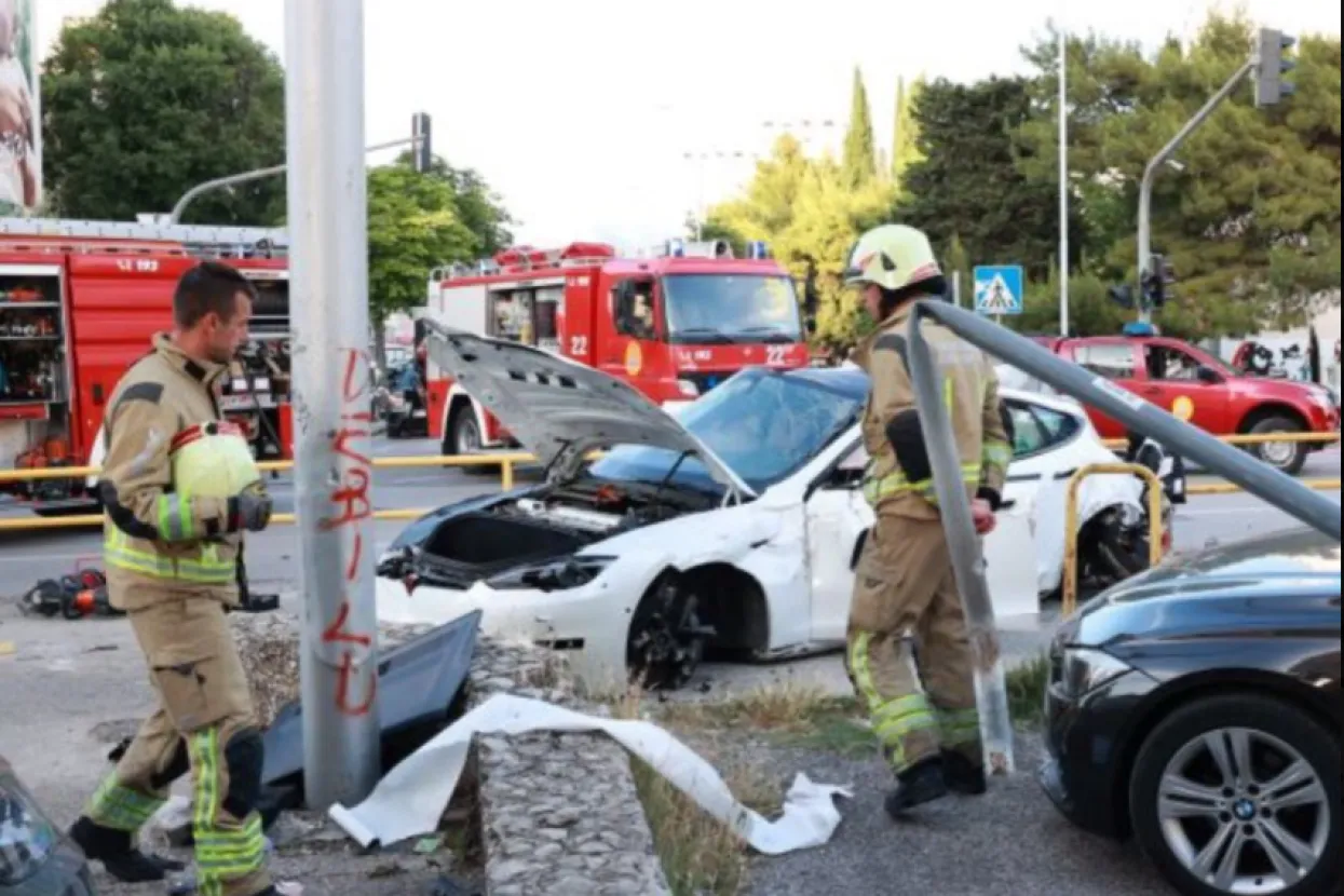 Prometna nesreća u Splitu