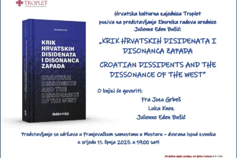 Predstavljanje knjige Julienne Eden Bušić o hrvatskim disidentima