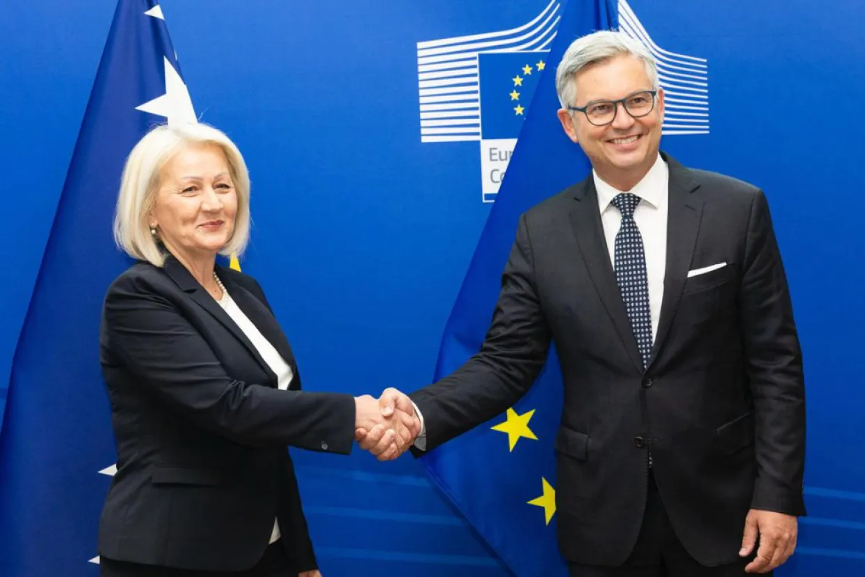 Borjana Krišto i Magnus Brunner