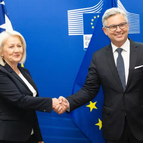 Borjana Krišto i Magnus Brunner