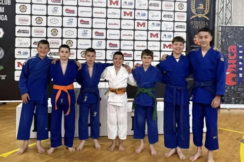 Judo klub HercegMeđunarodnom turniru Struga open 2025. na Ohridskom jezeru