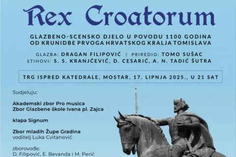 Glazbeno-scensko djelo "Rex Croatorum"