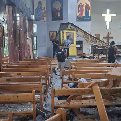 Napad na crkvu u Siriji