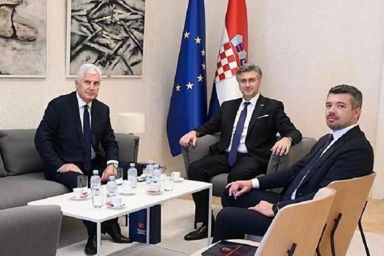 Sastanak Čovića i Plenkovića