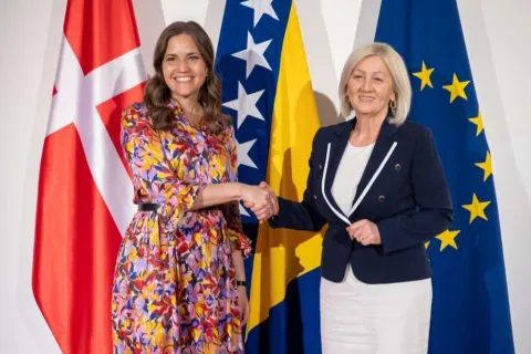 Marie Bjerre i Borjana Krišto